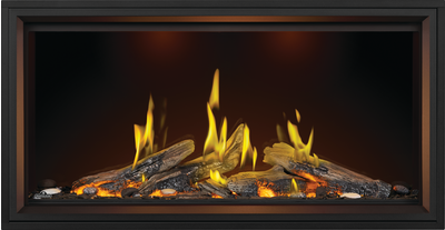 Tall Linear Vector™ with Luminous Logs Series